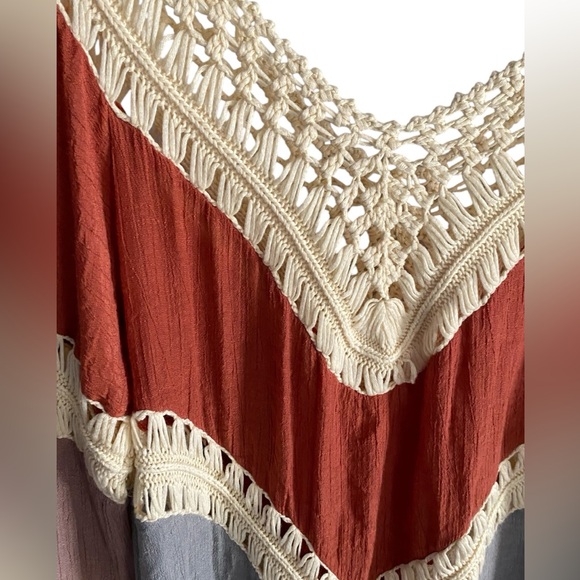 Crochet swimsuit coverup S - Picture 5 of 9